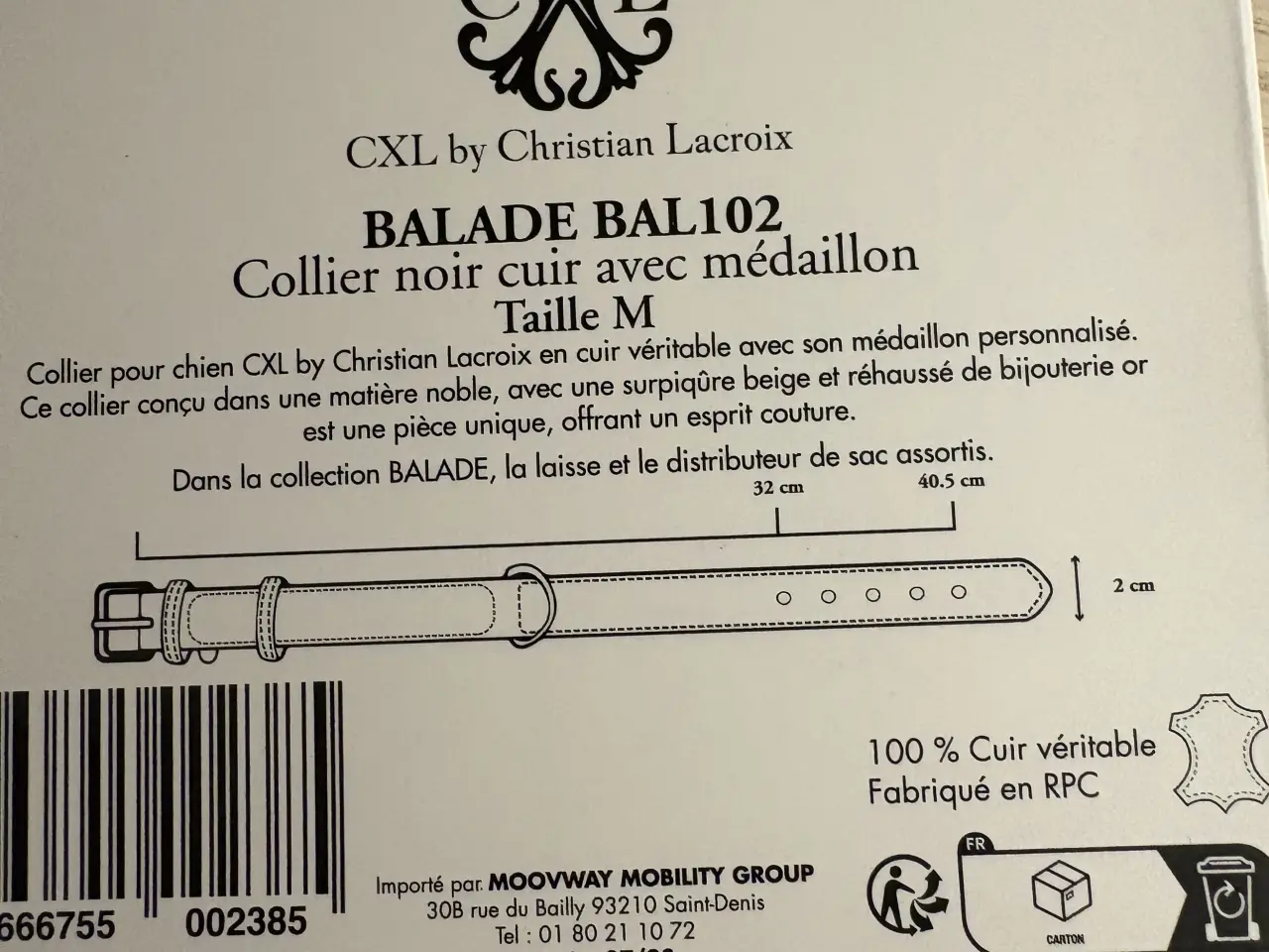 Billede 4 - Læder halsbånd