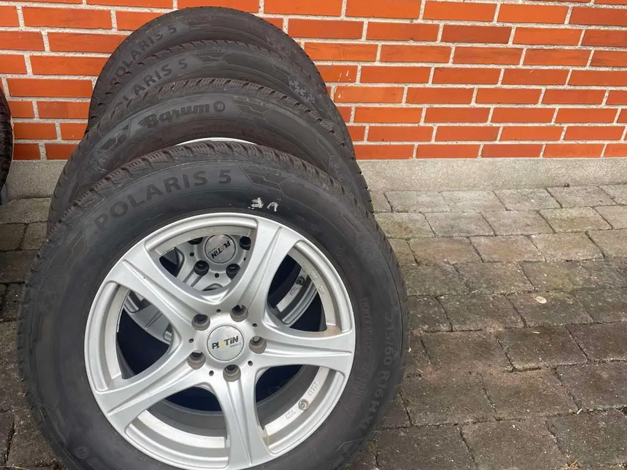 Billede 1 - 16 Ford Aluhjul med super gode vinterdæk 5x108