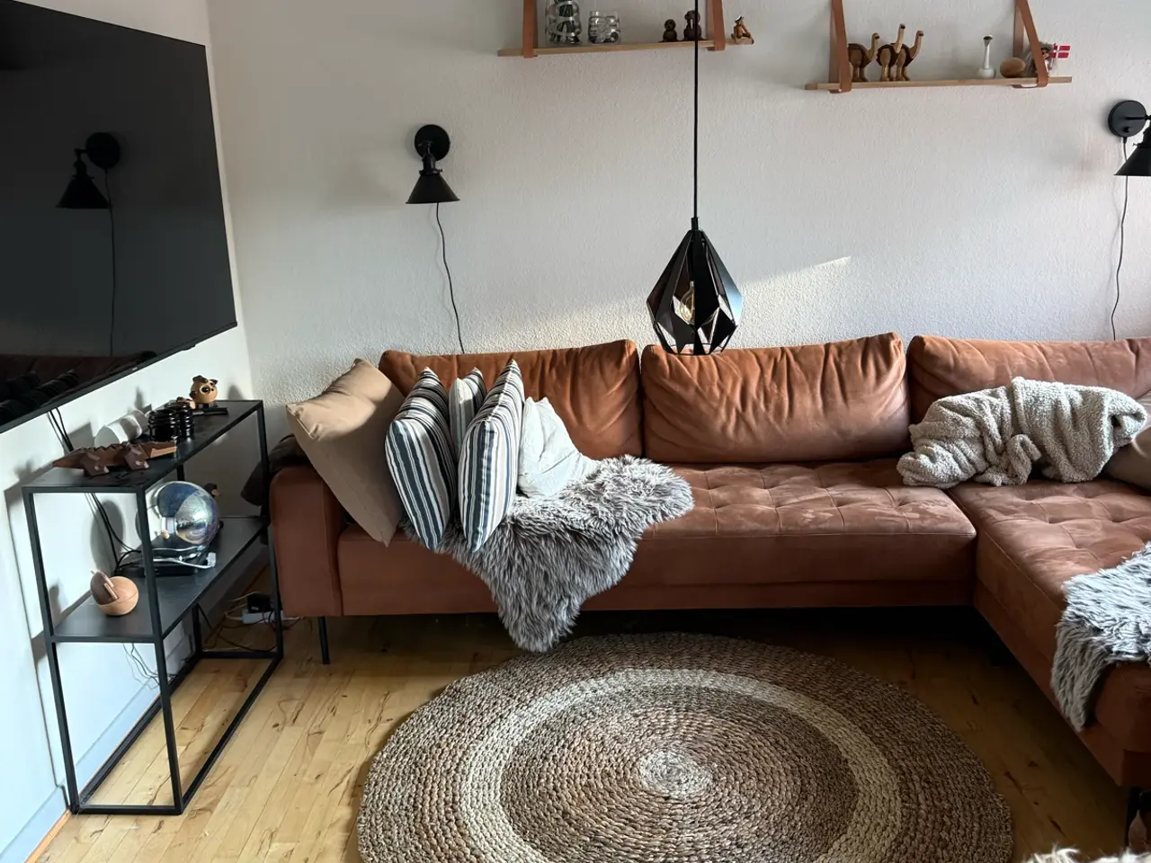 Billede 6 - Stor sofa med chaiselong