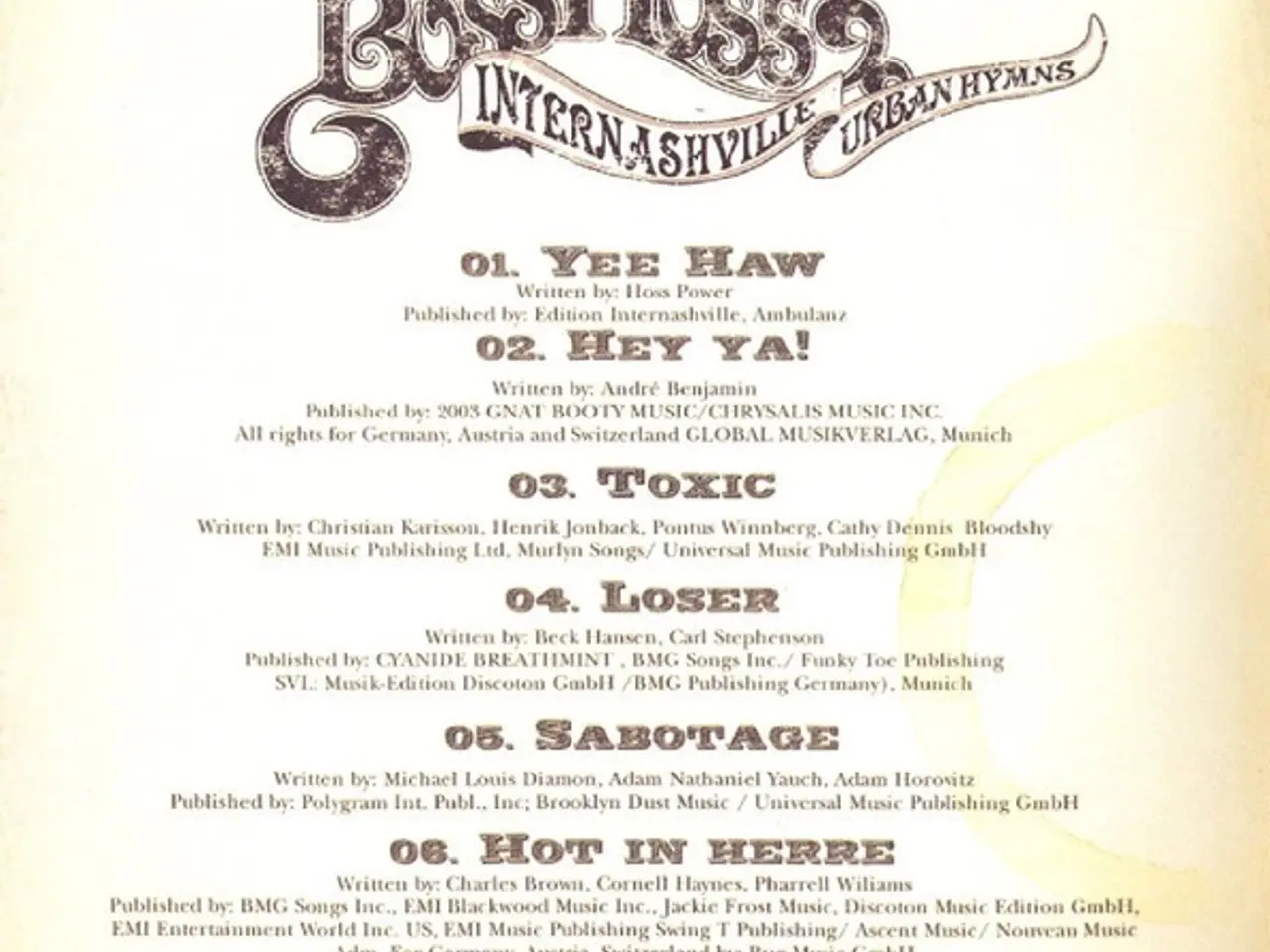 Billede 4 - BossHoss* – Internashville Urban Hymns – CD