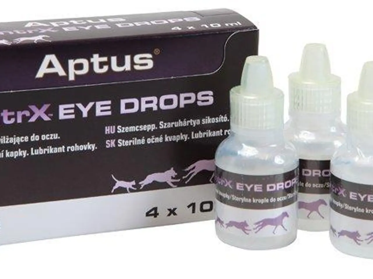 Billede 1 - Øjendråber Aptus SentrX - 4 x 10 ml