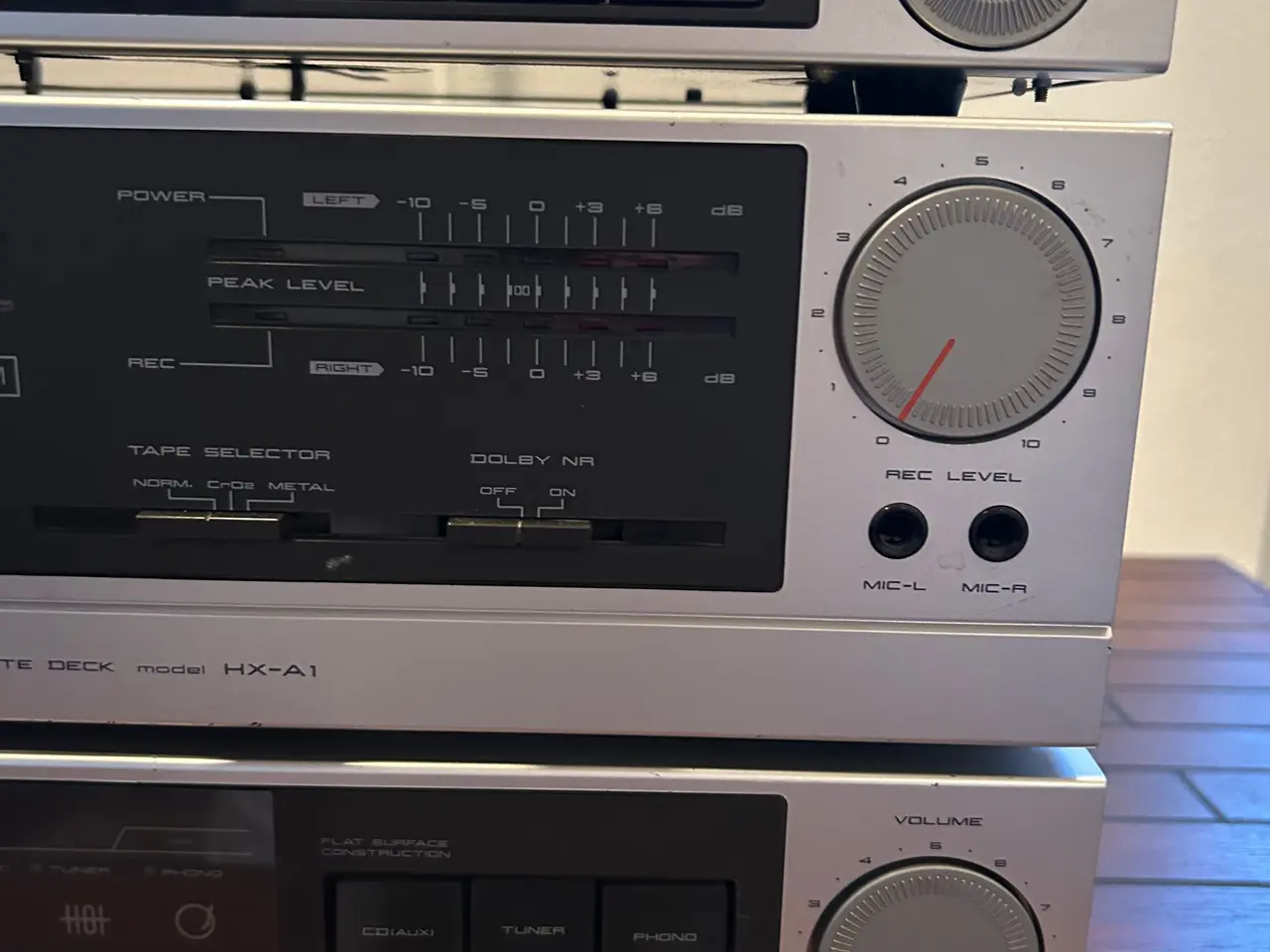 Billede 5 - Akai Vintage Stereoanlæg – AM-A1 / HX-A1 / AT-A1 –