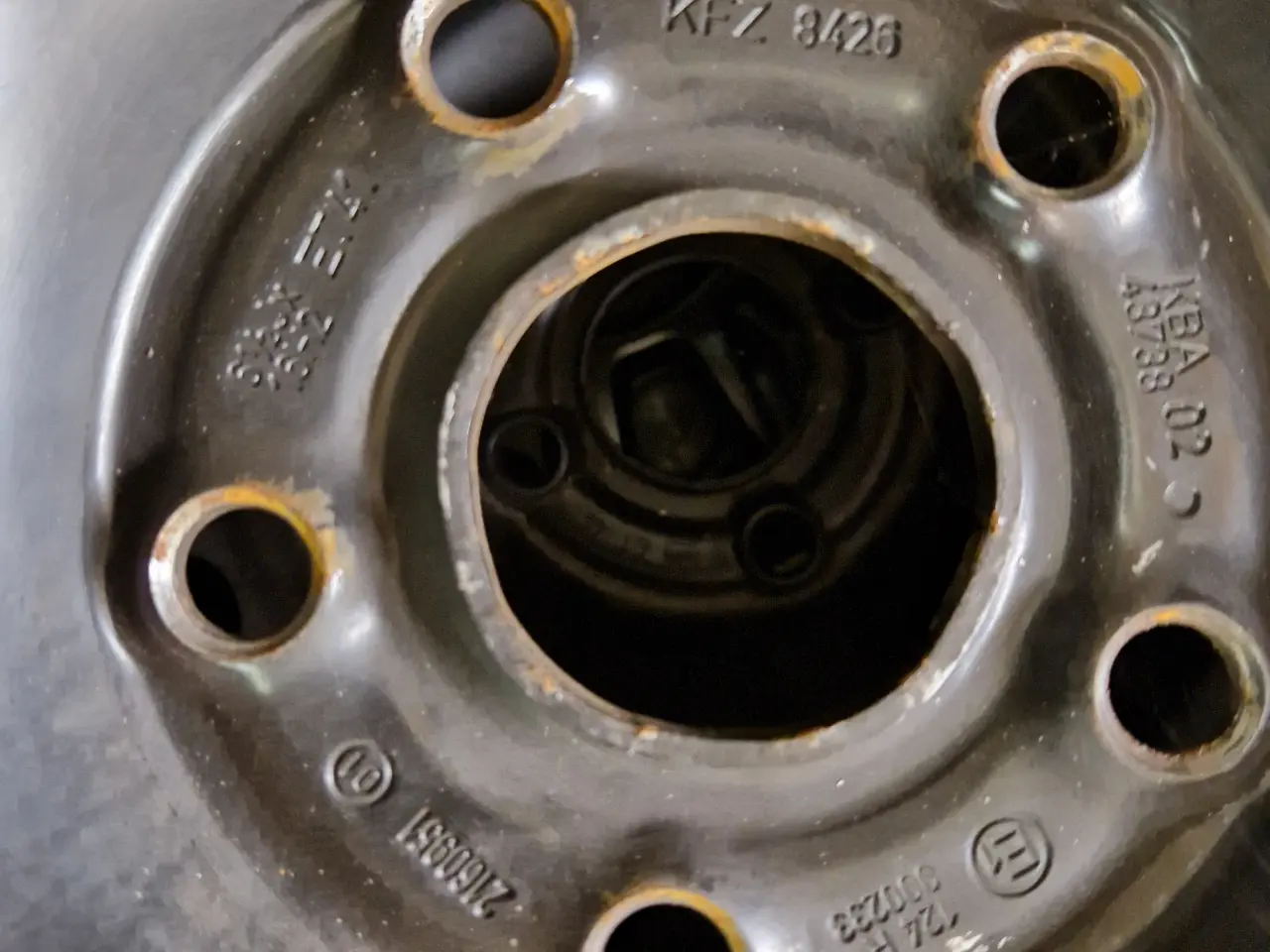Billede 2 - vw passat stålfælge 6,5x16