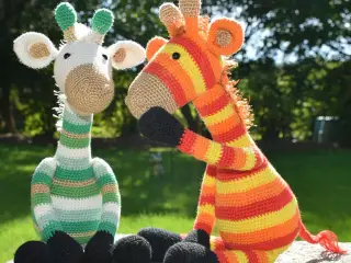 Hæklede giraffer