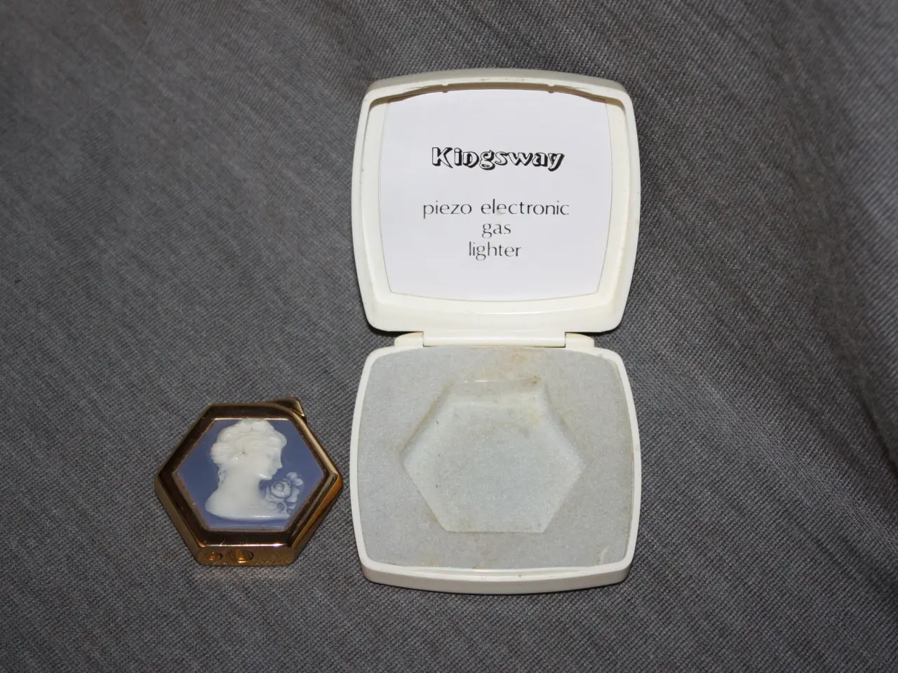 Billede 4 - Elsa Kingsway Electronic gas cameo lighter