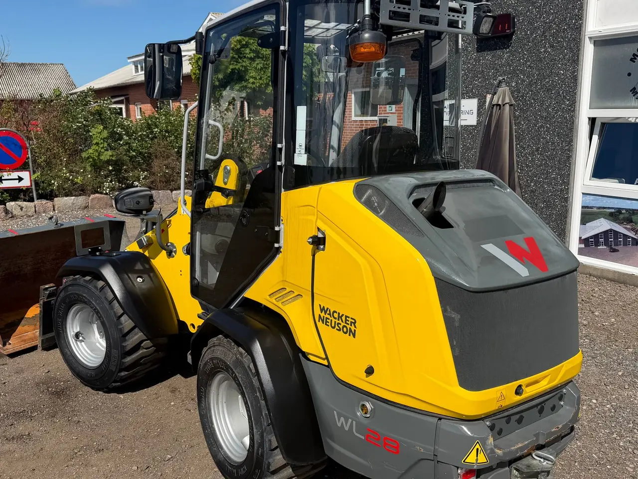 Billede 5 - Wacker Neuson WL28 LUKKET HUS, SKOVL OG GAFLER , HYDRAULISK SKIFT