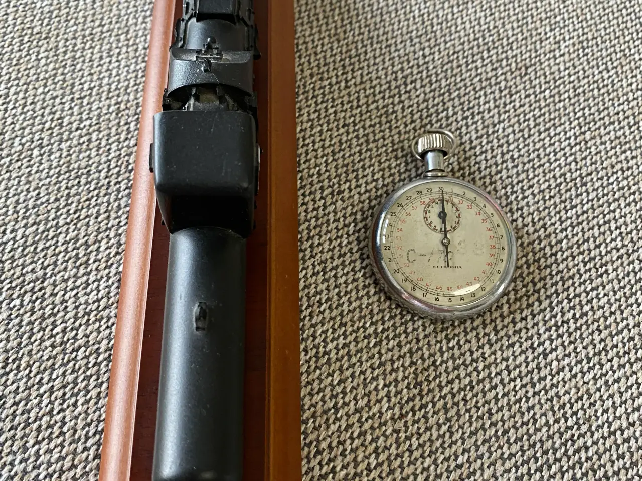 Billede 7 - Seiko "Mother" stopur fra Seikosha og en "levende