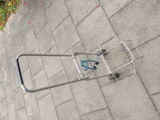 Sammenklappelig transportvogn til camping