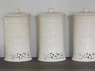 Vintage keramik krukkesæt