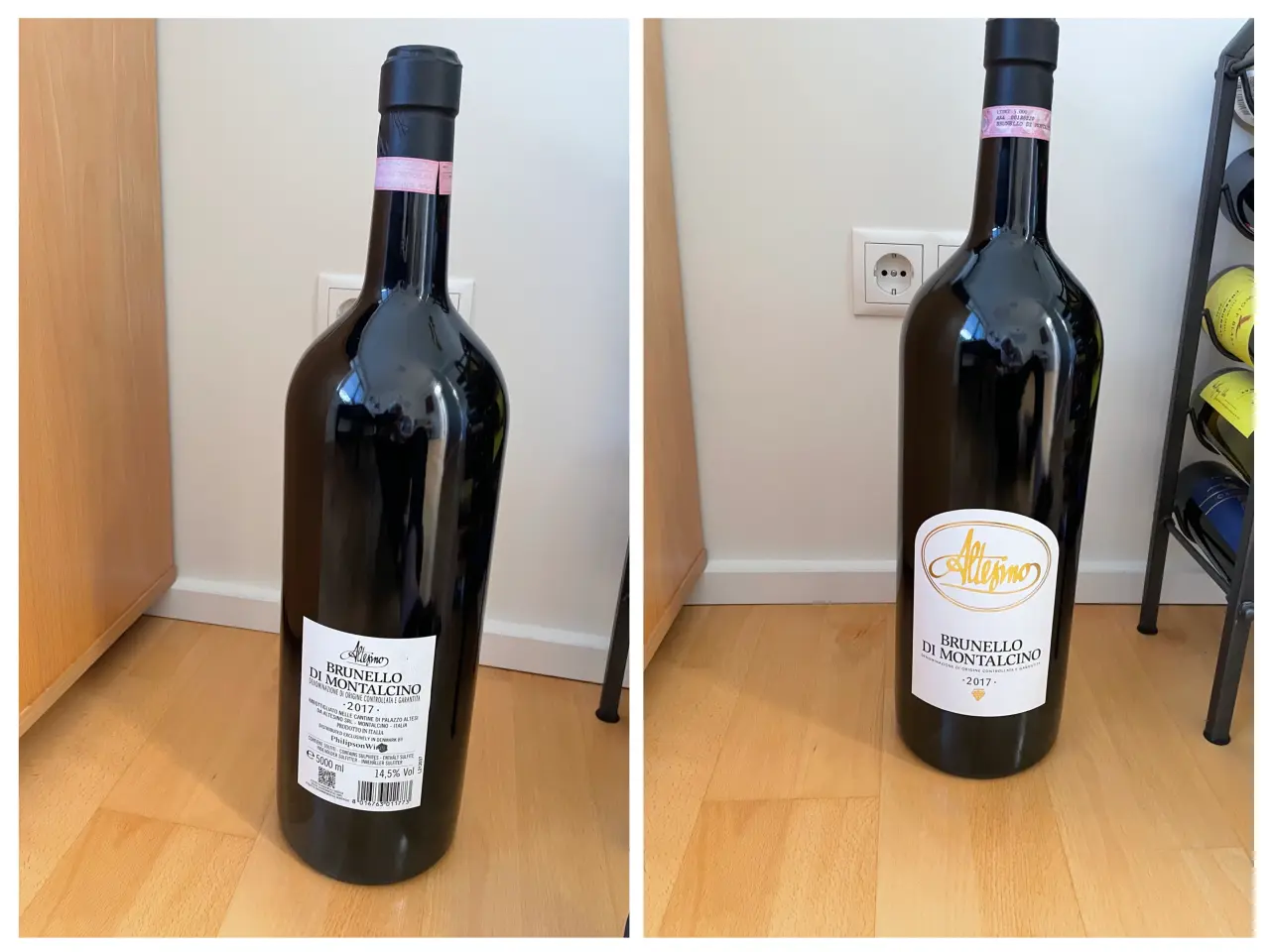 Billede 1 - 1 5 liters flaske Brunello vin 2017