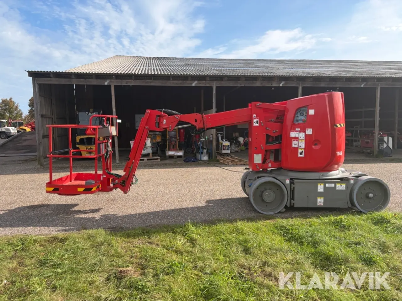 Billede 2 - Bomlift Haulotte HA12CJ+ med knækarm