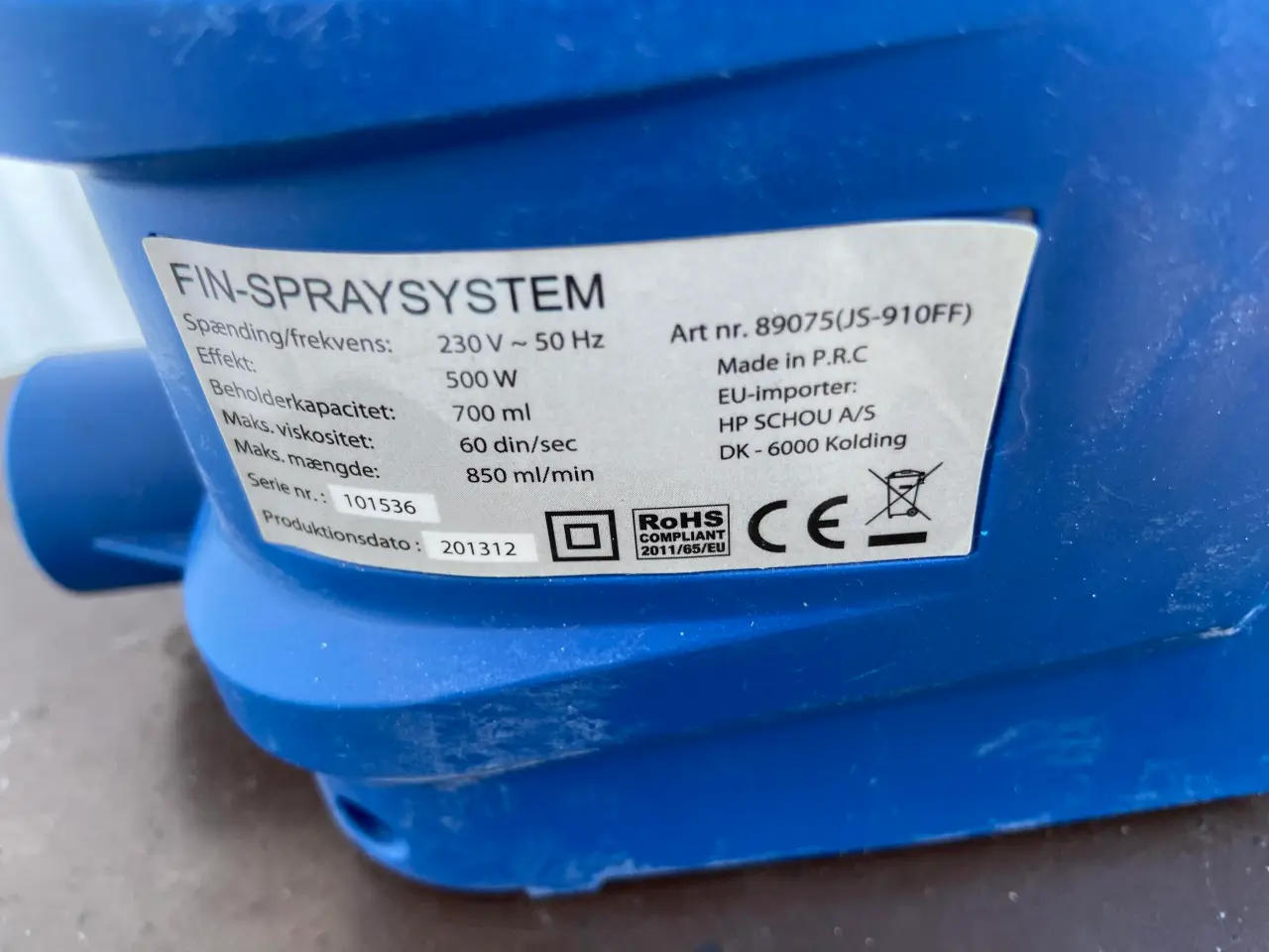 Billede 4 -  TopCraft. Fin-Spraysystem