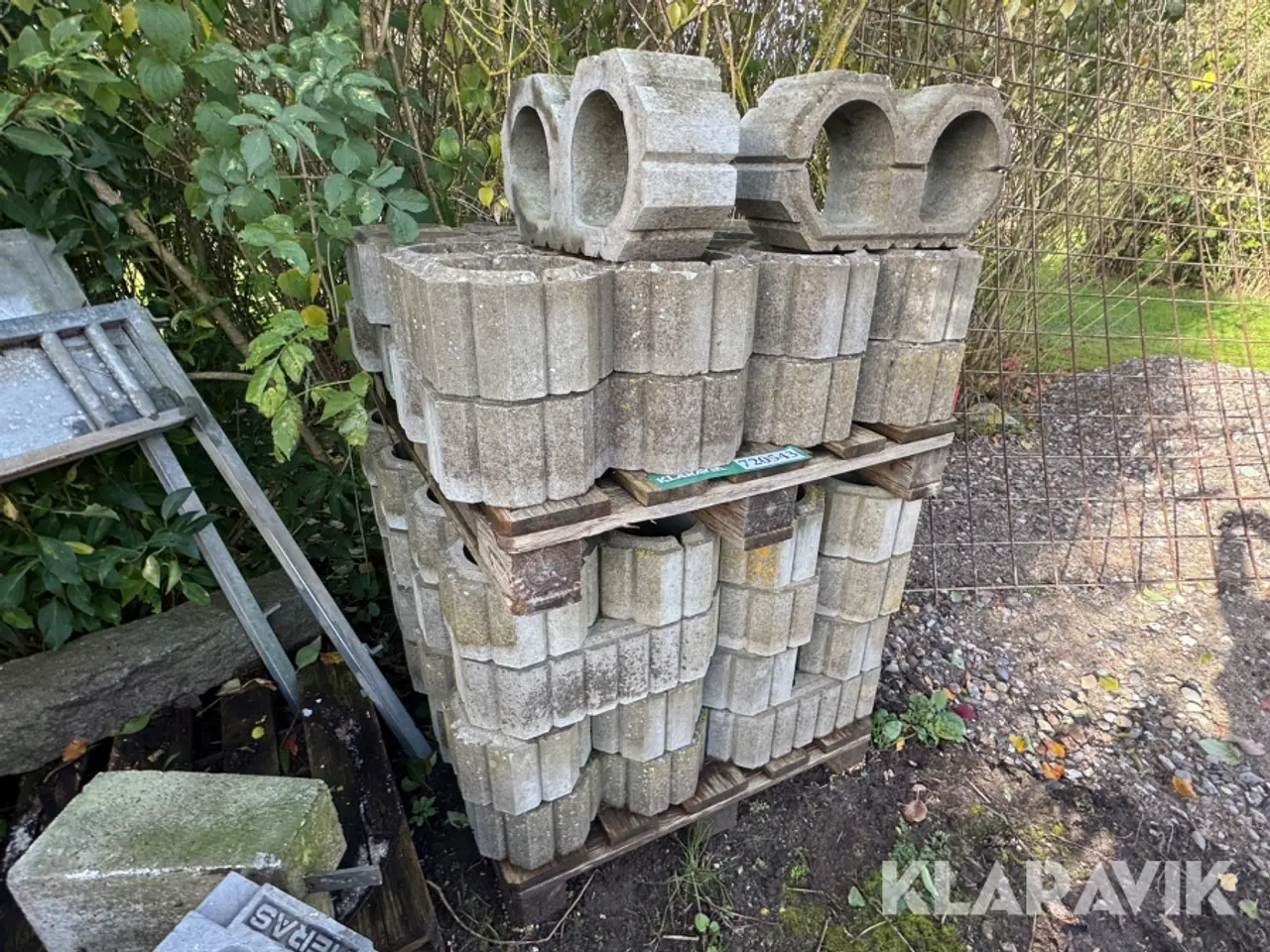 Billede 2 - Beton græsarmeringssten 50 styks