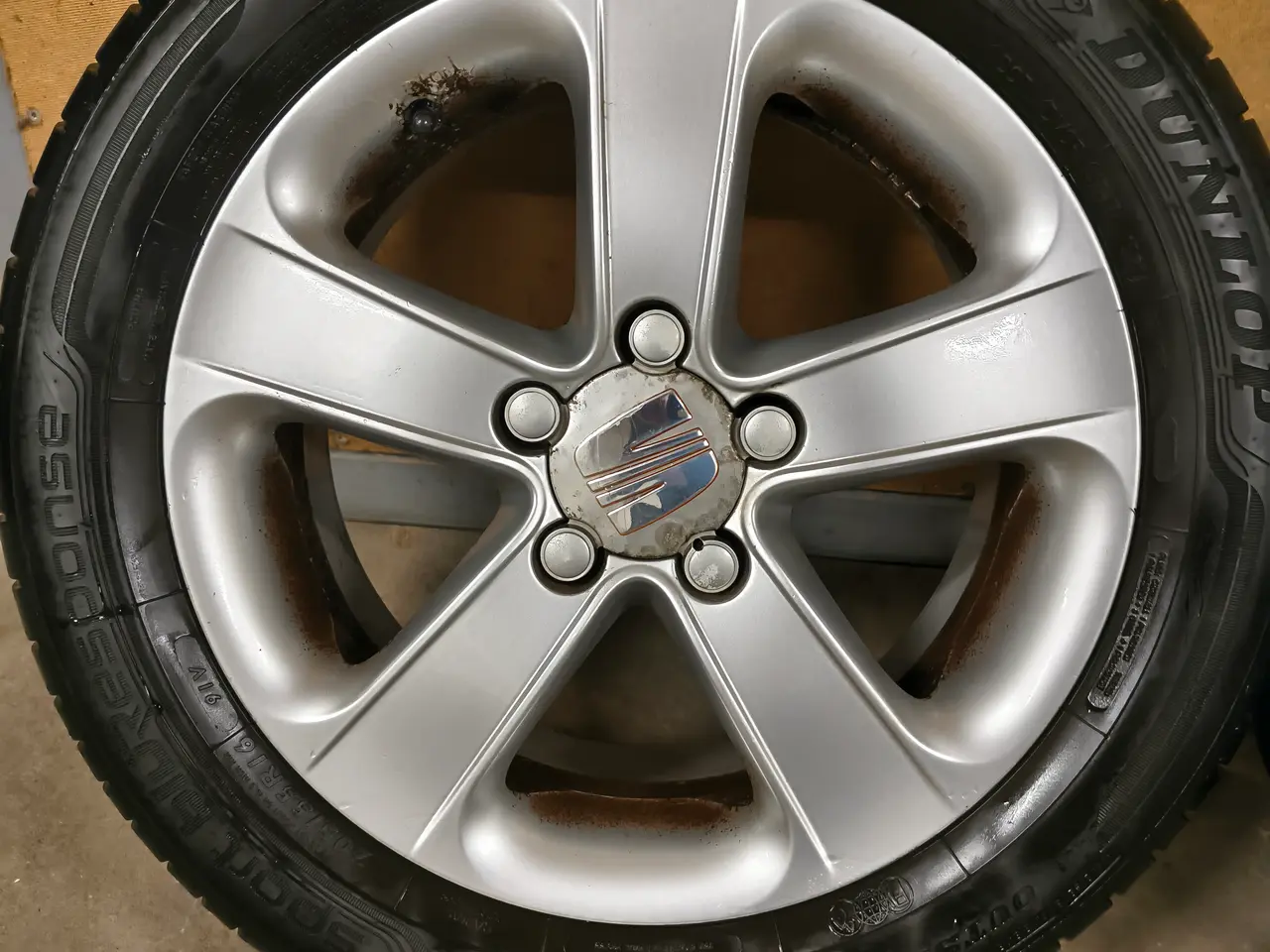 Billede 3 - 16" SEAT fælge, 205/55 R16 