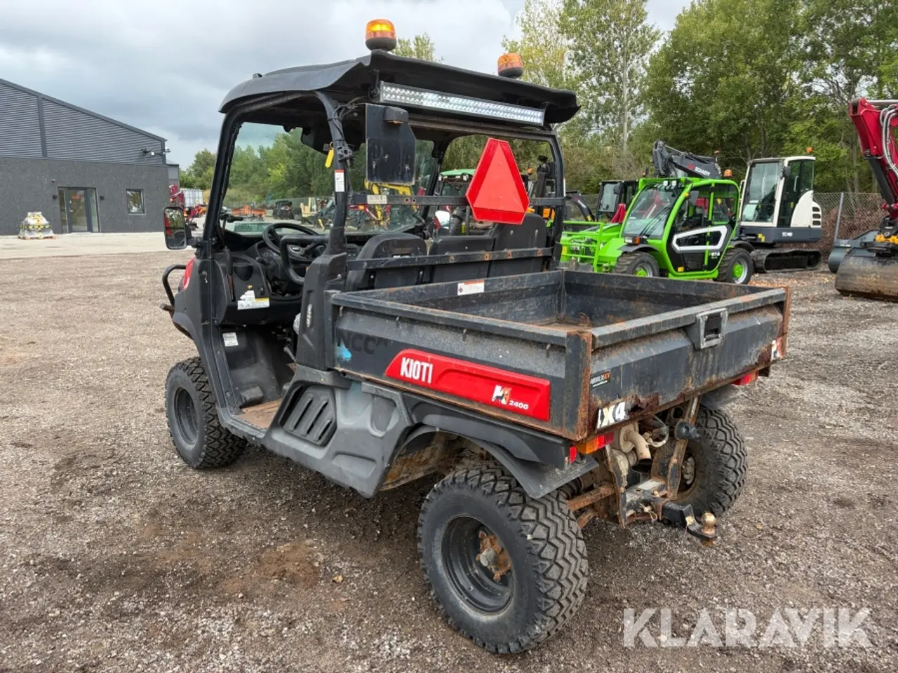 Billede 3 - Utv Kioti K9 2400 med hydraulisk tiplad