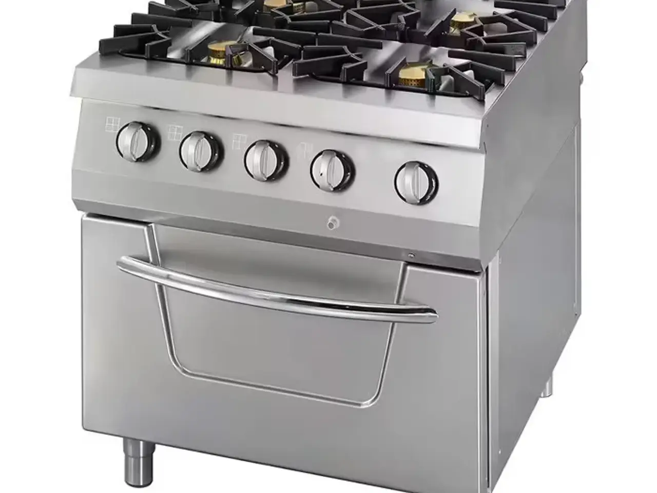 Billede 1 - Premium Gaskomfur – 4 Blus – 40 kW – m. Gasovn