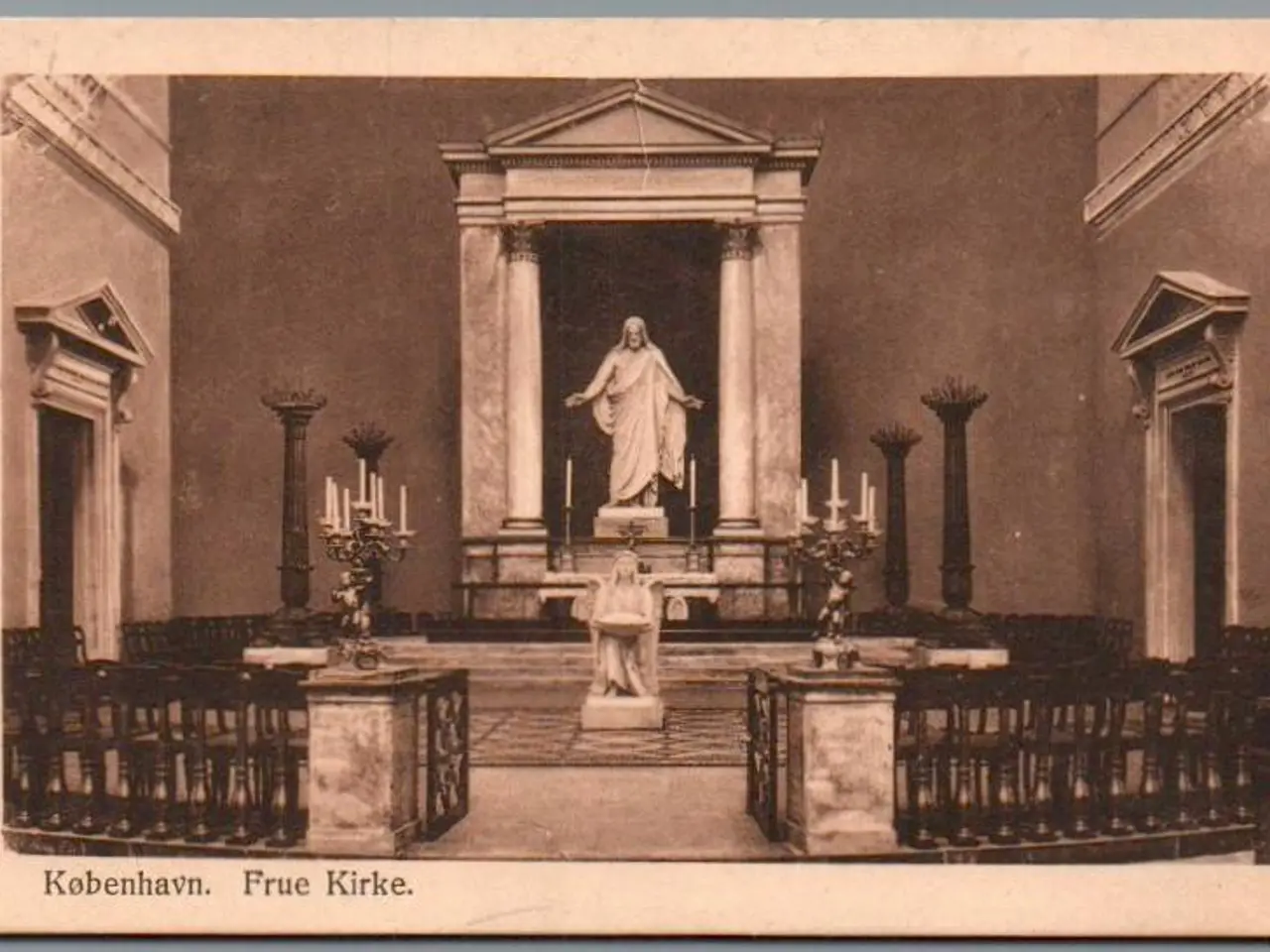 Billede 1 - København - Frue Kirke - Postkort - Brugt