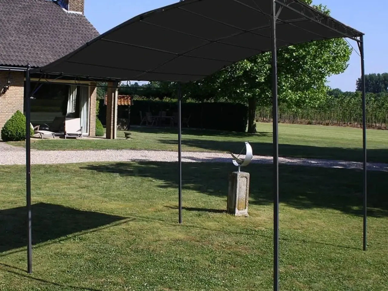 Billede 3 - Fast markise/pavillon 3 × 2,4 m - antracitgrå