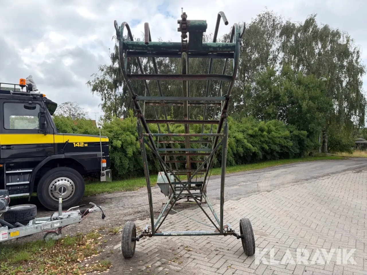 Billede 6 - Hø- og halmtransportør Duks Honda GX120