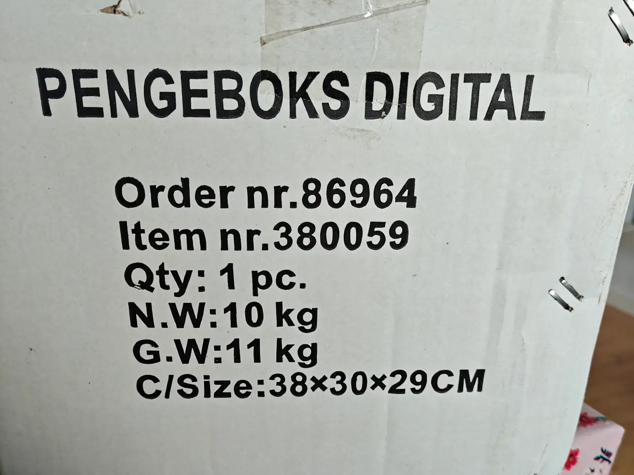 Billede 2 - Pengeskab digital