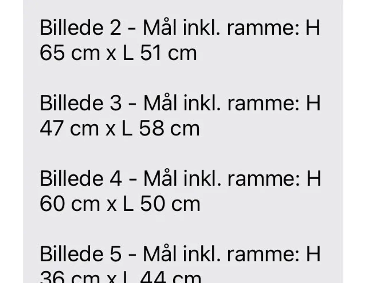 Billede 2 - Malerier med guldrammer