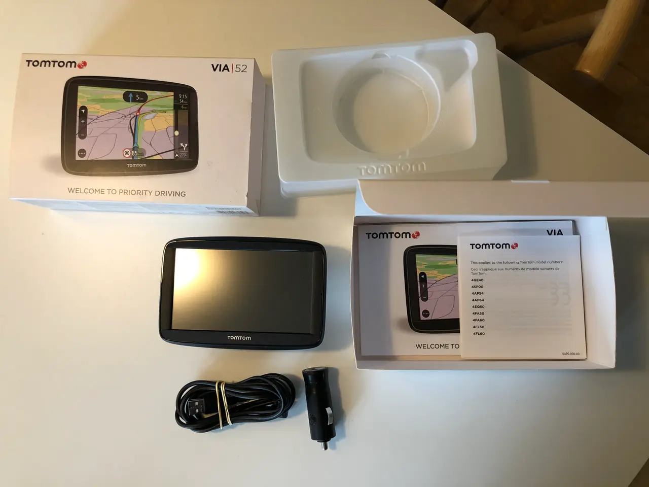 Billede 1 - TomTom Via 52 GPS med nyeste kort