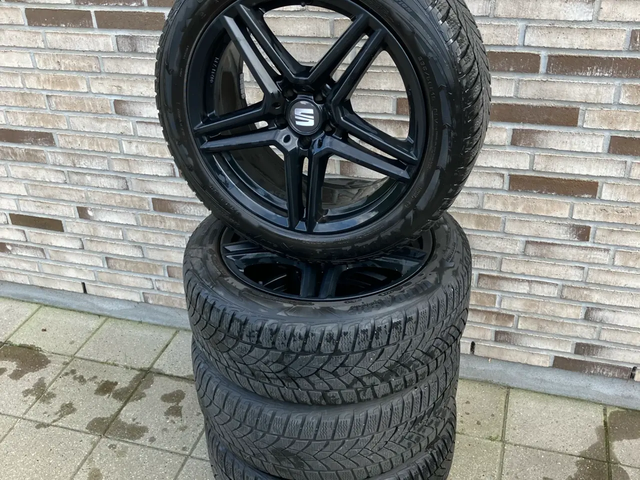 Billede 2 - Alufælge 5 x 112 med Goodyear vinterdæk 235/50R19