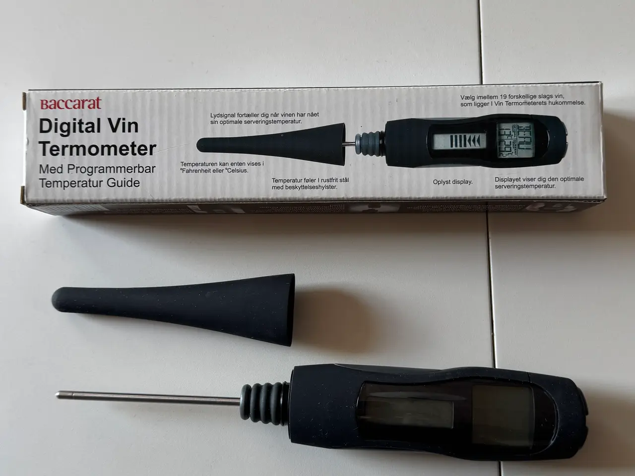 Billede 2 - DIGITALT VIN TERMOMETER