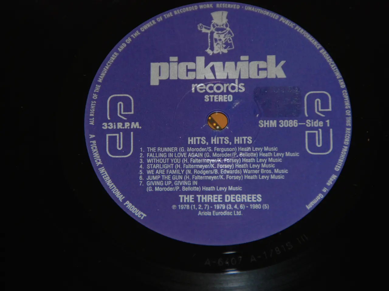 Billede 4 - 2 stk. lp - The Three Degrees