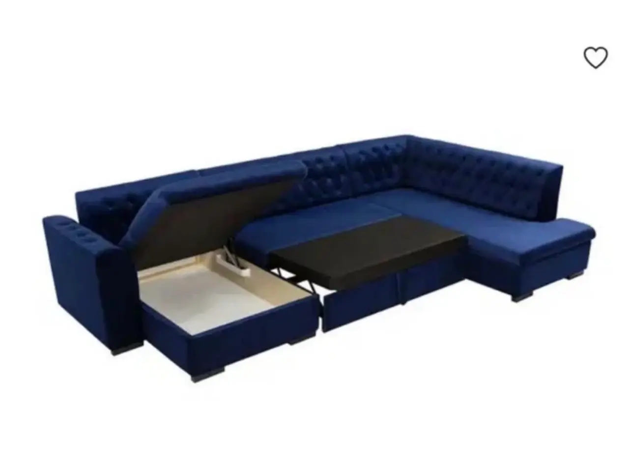 Billede 4 - Royal blue Sovesofa 
