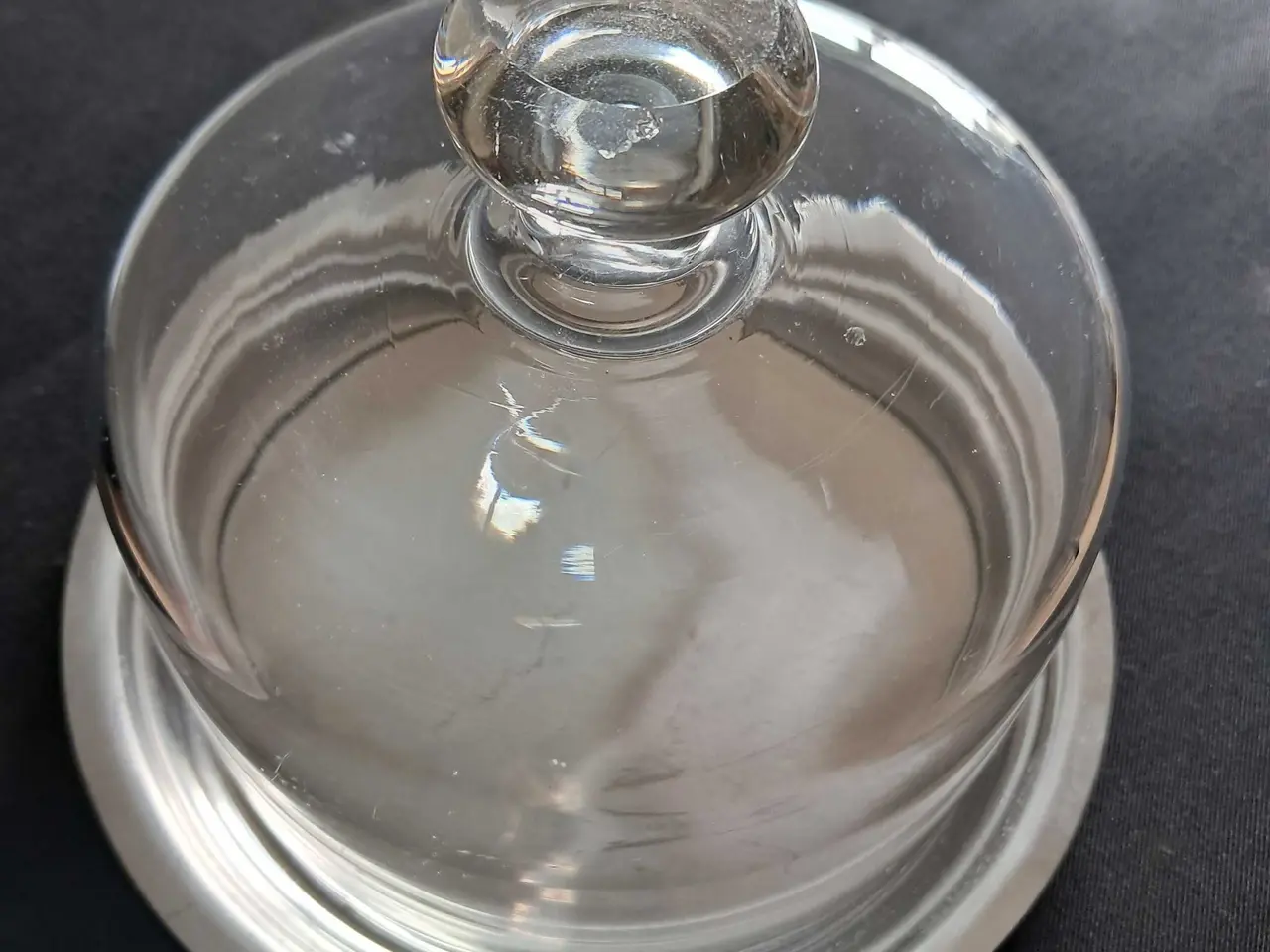 Billede 1 - Glas osteklokke