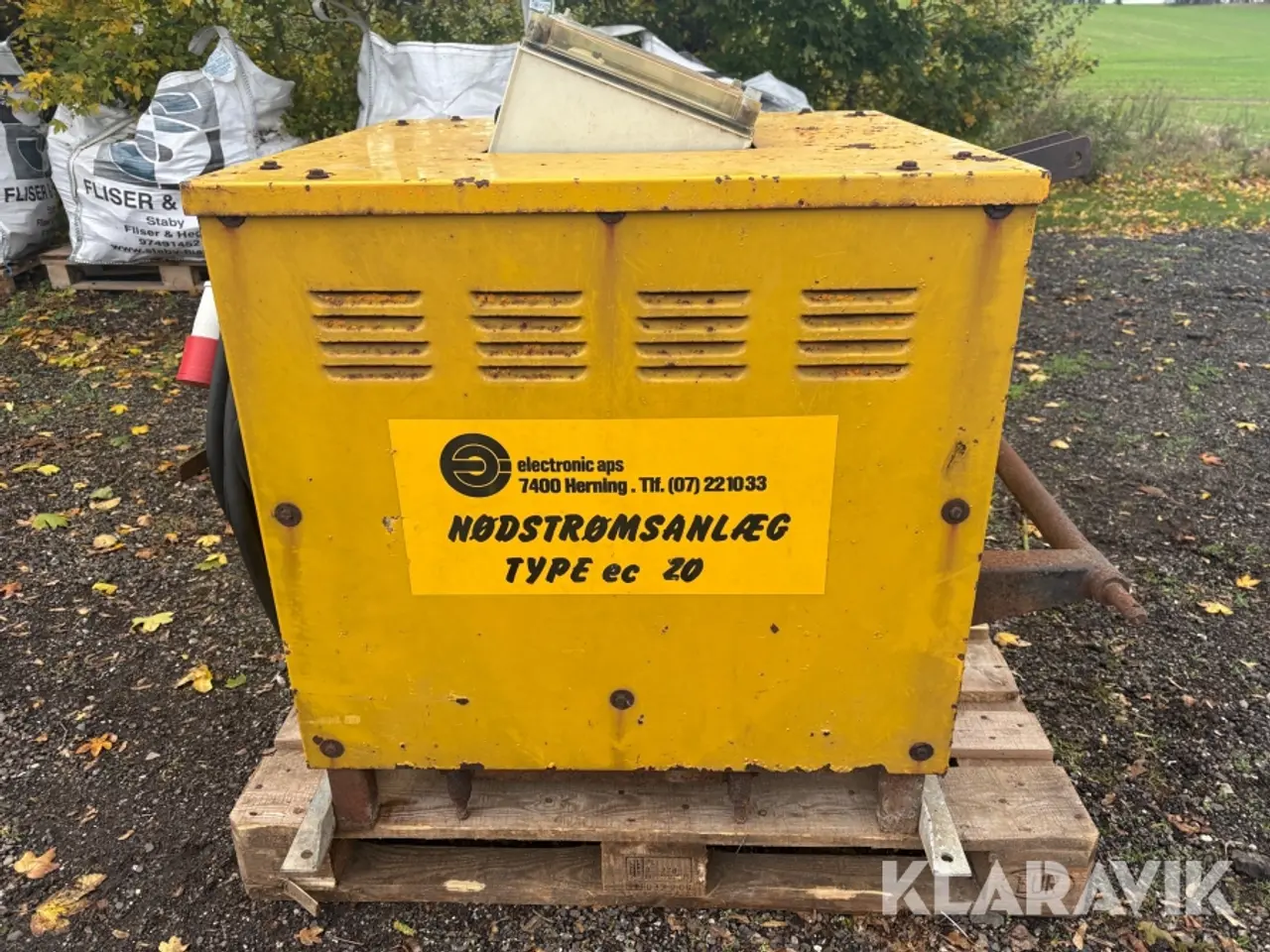 Billede 4 - Nødstrømsanlæg Electronic Aps Type ec 20