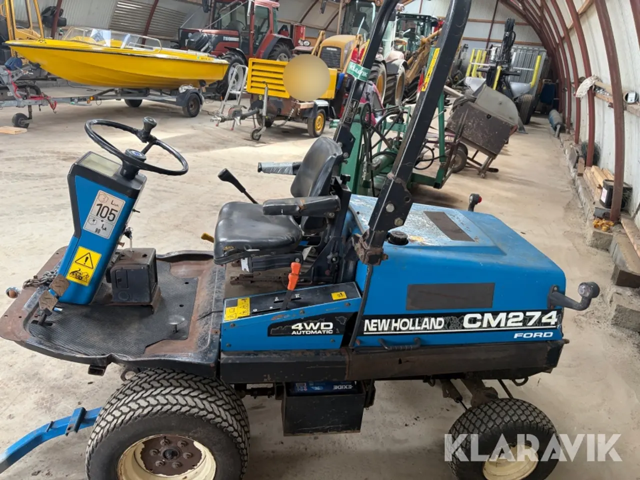 Billede 2 - Redskabsbærer Ford New Holland CM274 - 4WD Automatic