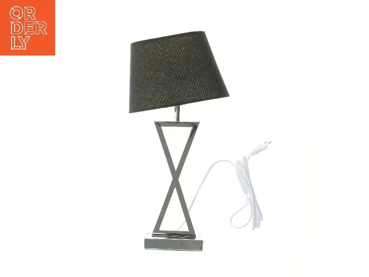 Billede 1 - Bordlampe med sort skærm (str. 46 cm)