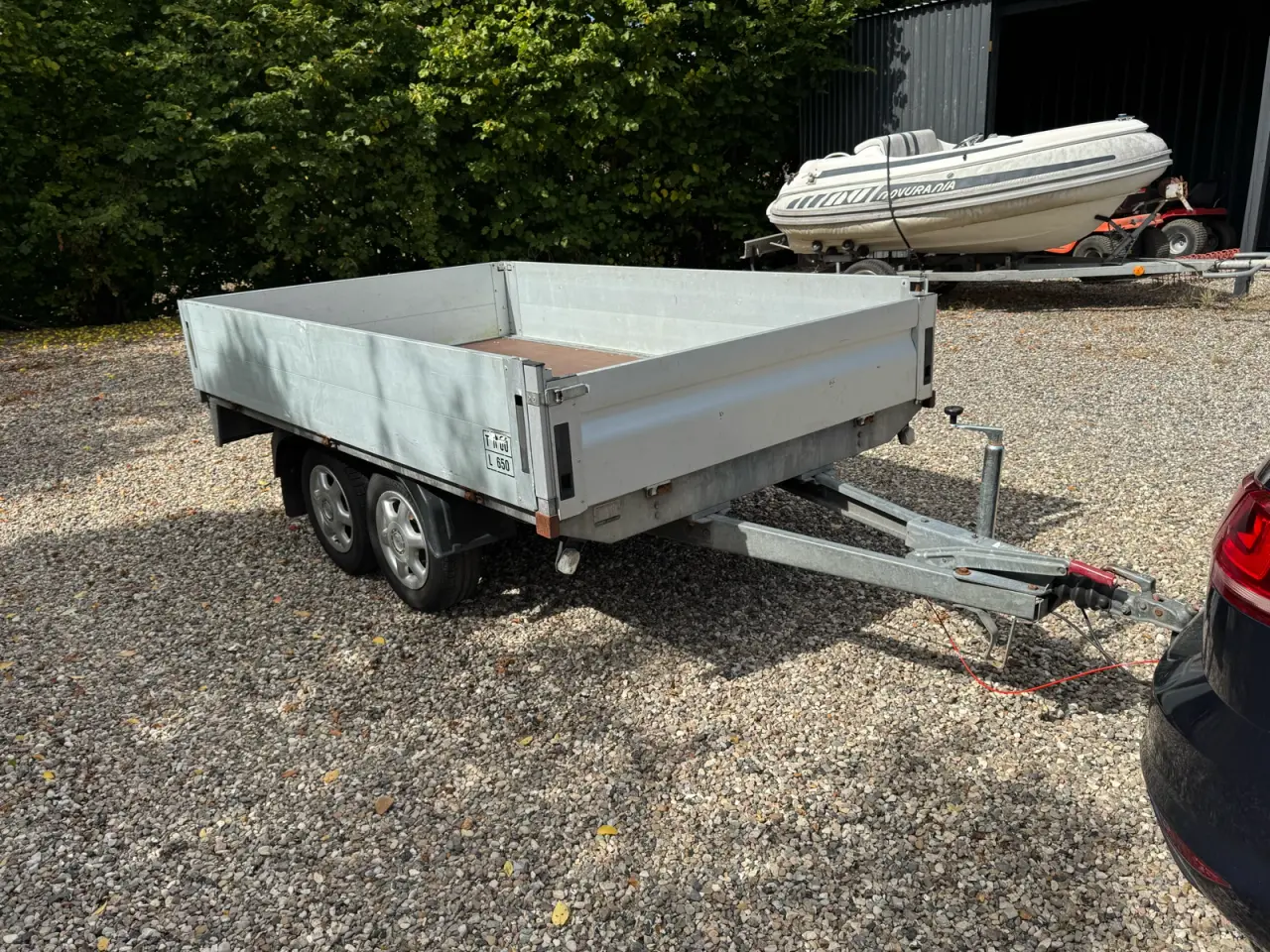 Billede 2 - Boggietrailer alusider Humbaur