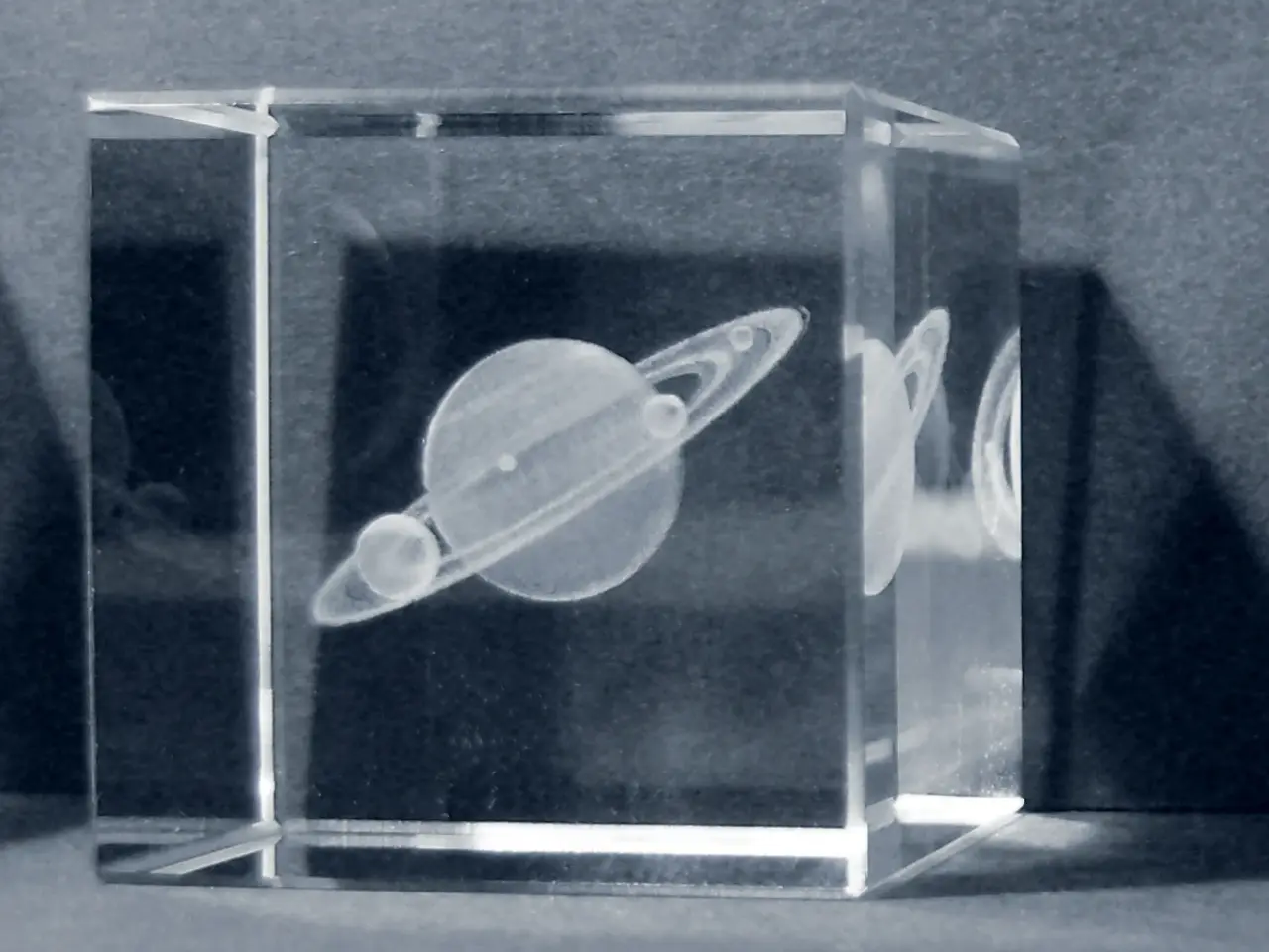 Billede 2 - 3D laserindgraverede Space Cubes