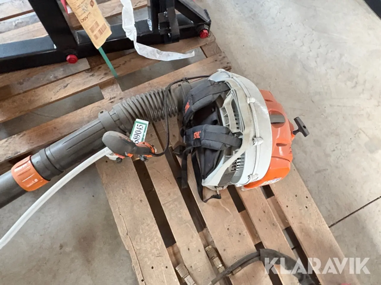 Billede 6 - Løvblæser rygbåren Stihl BR450