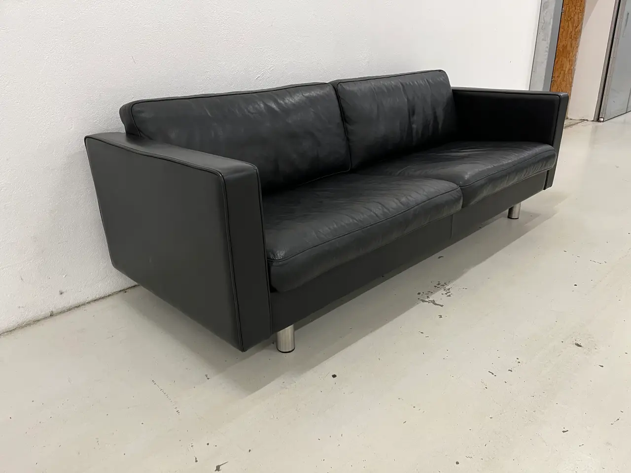 Billede 8 - Mogens Hansen MH321 3 Pers.Sofa i sort semianilin.