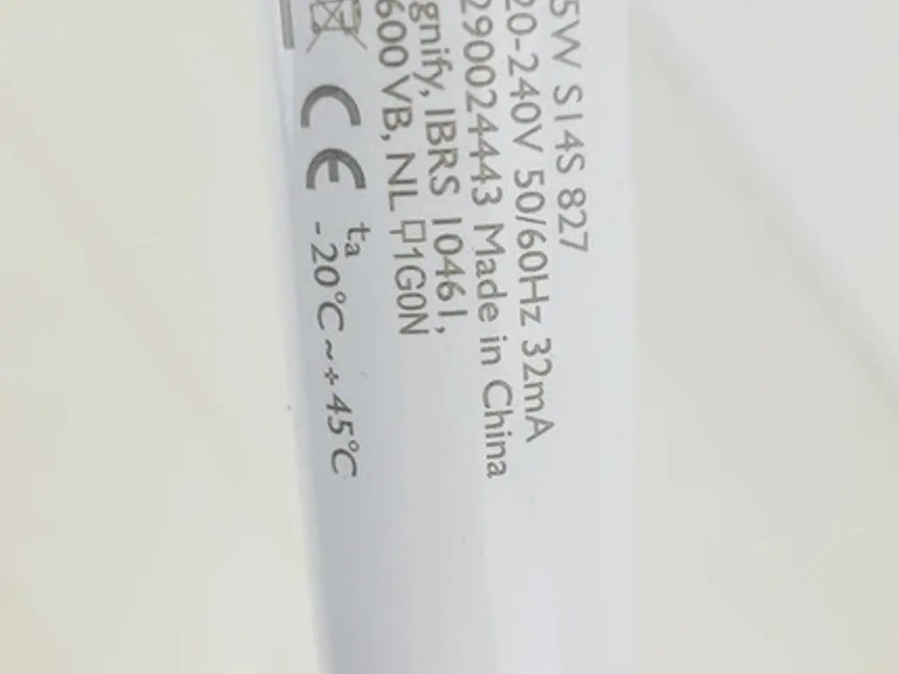 Billede 5 - 10 Stk Philips S14S 827 LED pære Lineært rør 50cm