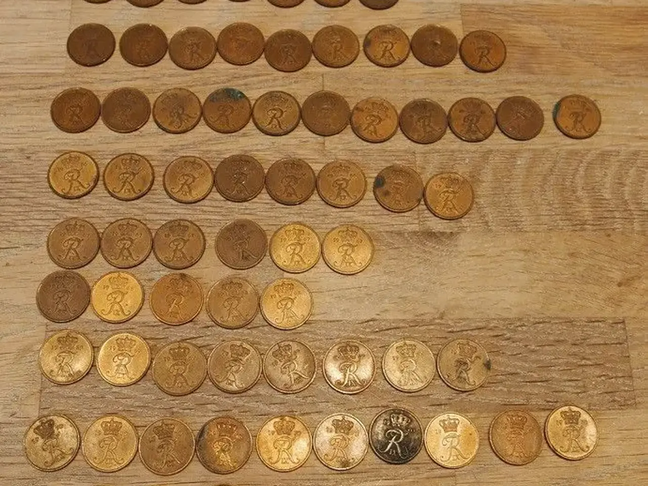 Billede 1 - 5 ører årg 1960-1972