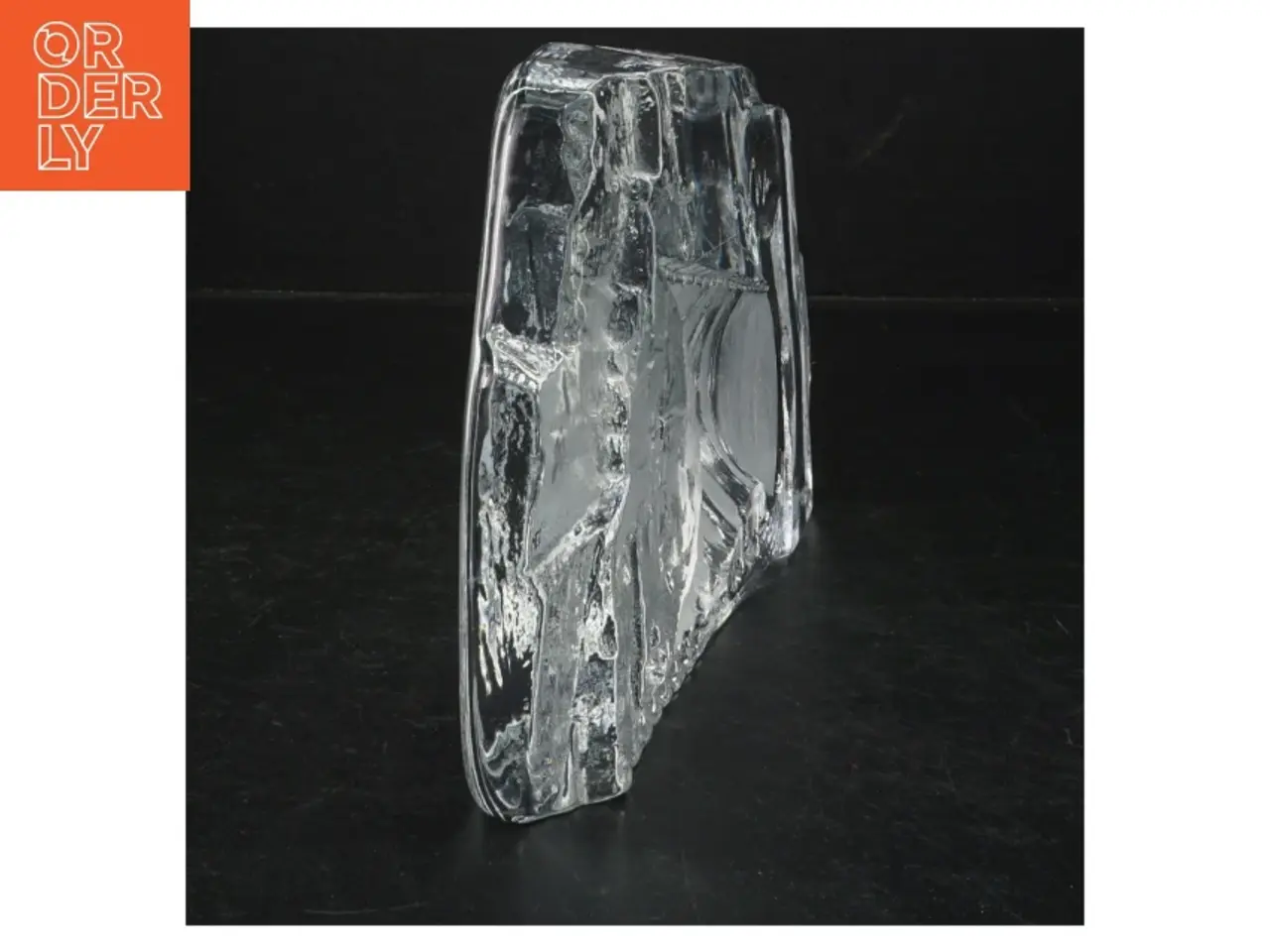 Billede 2 - Glasdekoration medi vikingeskib (str. 25 x 14 cm)