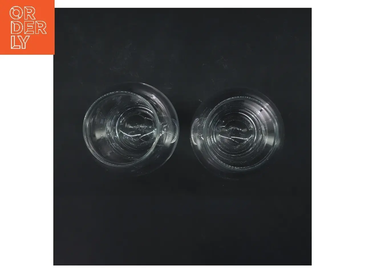 Billede 2 - Smukke Ølglas sæt 2 stk. (str. 2 stk Ø 6 cm længde 19,5 cm)