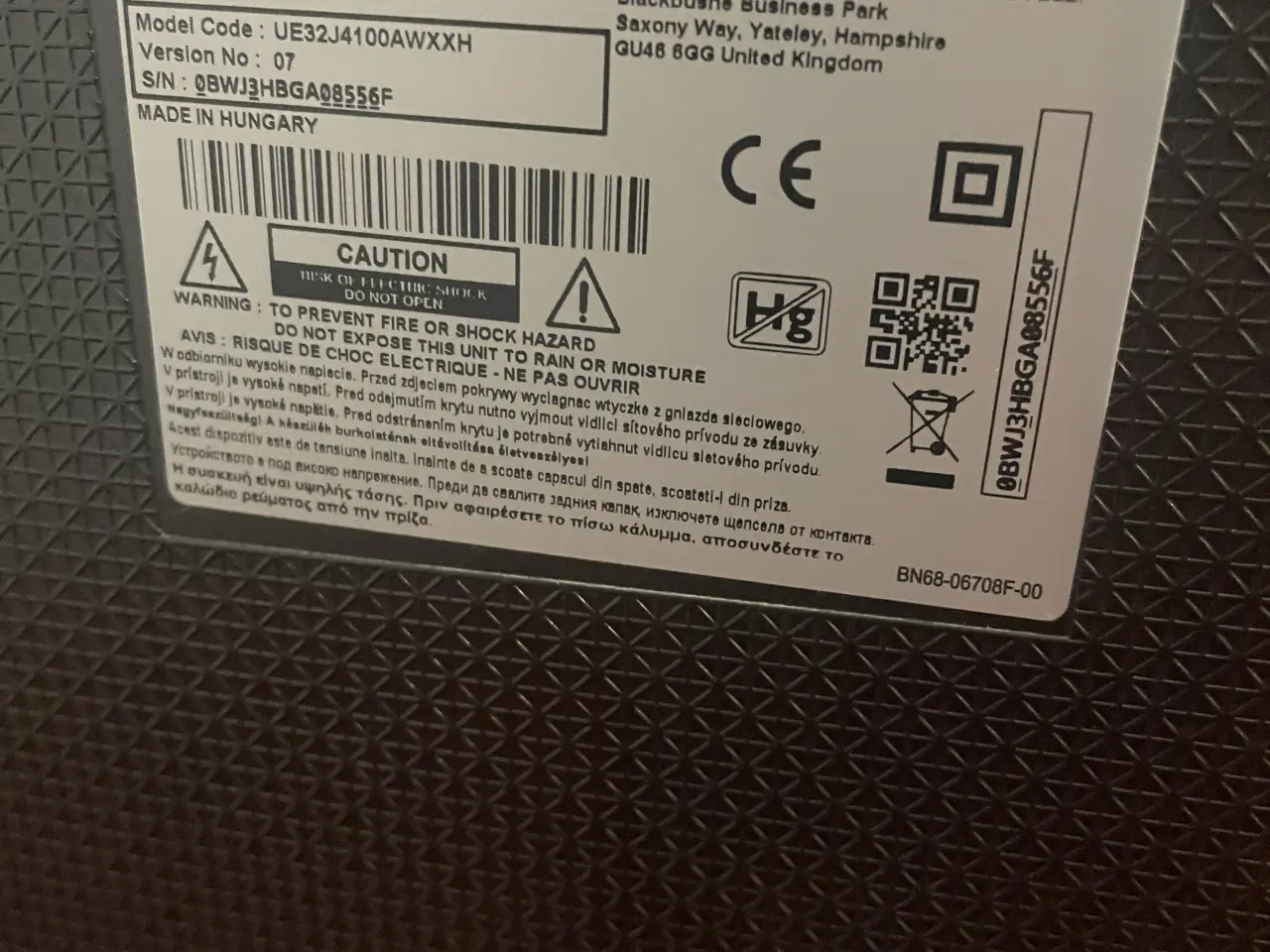 Billede 3 - Fladskærm.Samsung 32 tommer full hd