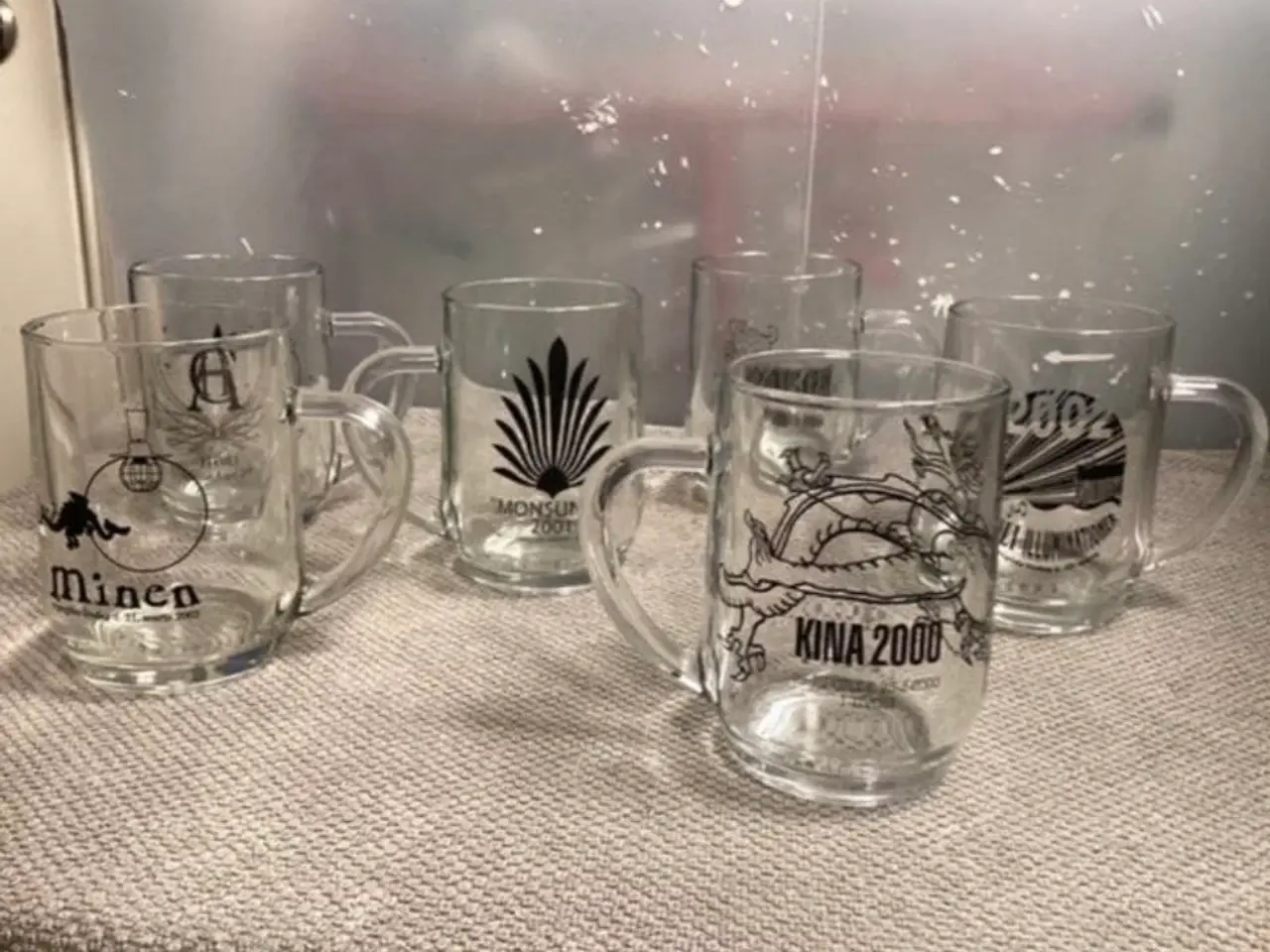 Billede 9 - 6 styk Tivoli års glas