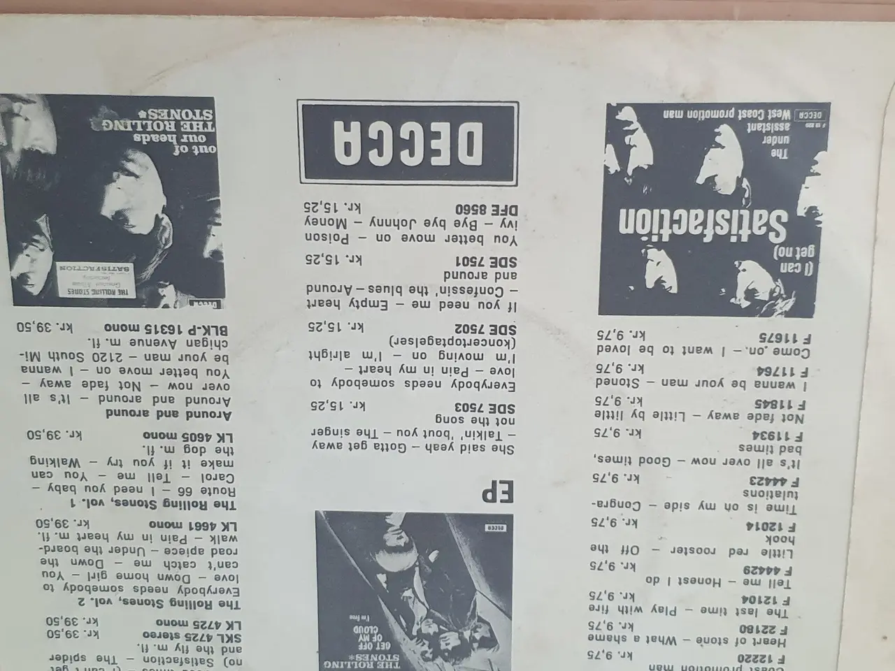 Billede 5 - Rolling Stones Single med Autografer