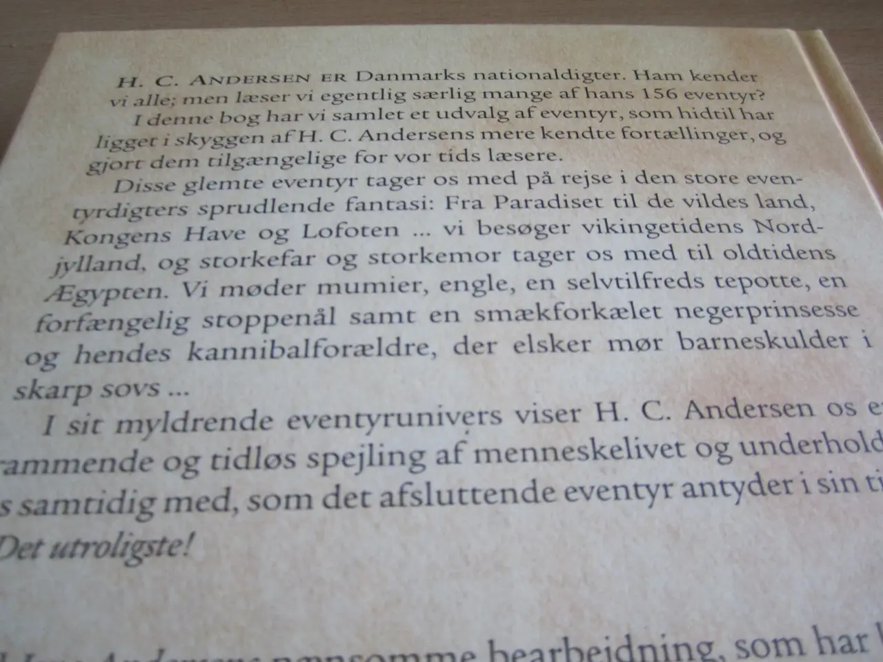 Billede 5 - H.C. ANDERSENS Glemte Eventyr.