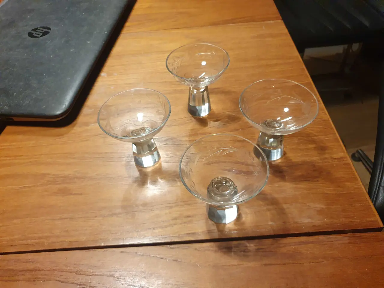 Billede 3 - 4 ens fine glas