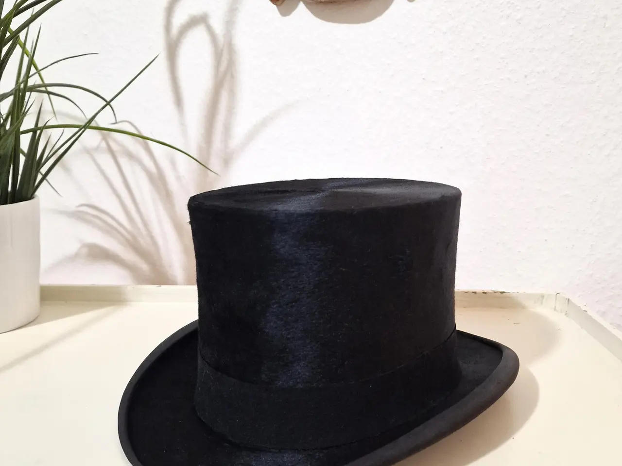 Billede 4 - Fransk høj hat fra A. Cassé, Paris.