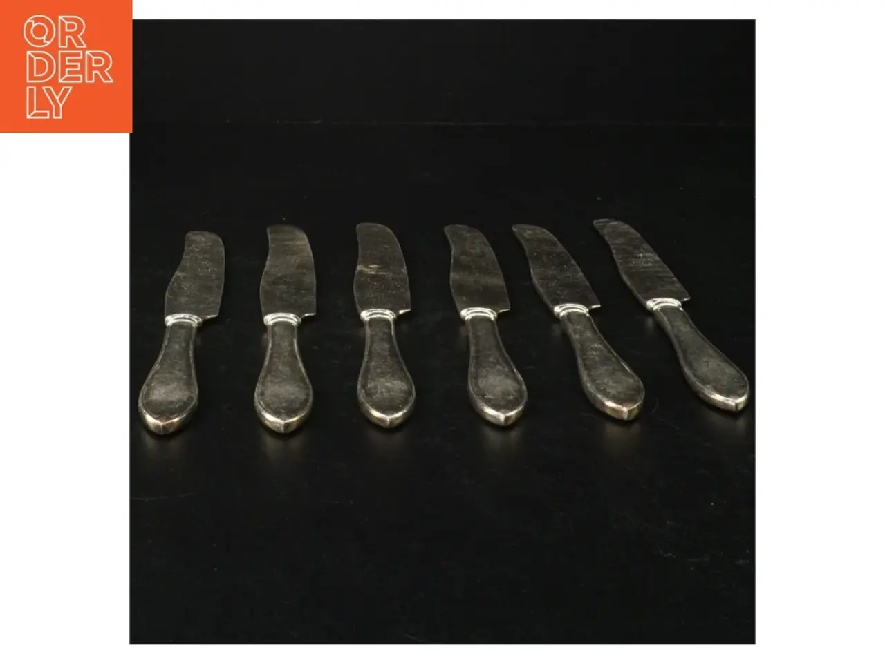 Billede 2 - Vintage Sølvfarvede Smørknive