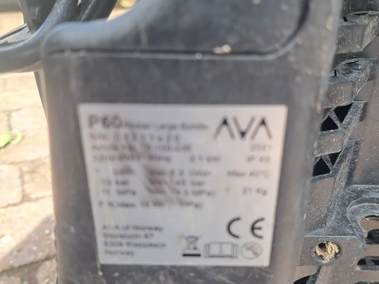 Billede 4 - AVA P60 højtryksrenser